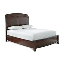 Modus Bedroom Brighton Wood Storage Bed In Cinnamon BR15D5