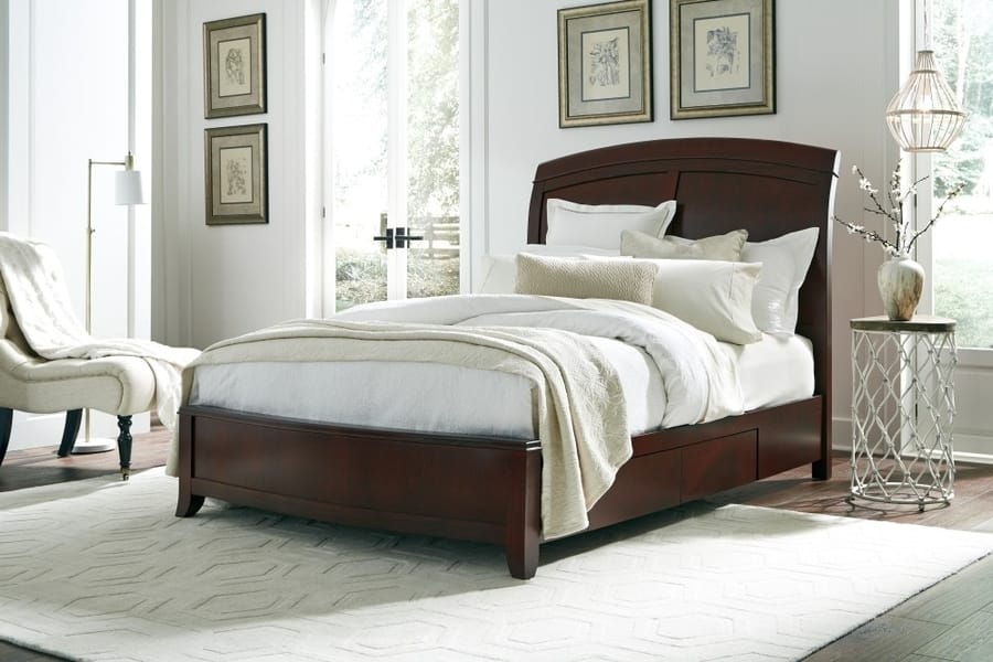 Modus Bedroom Brighton Wood Storage Bed In Cinnamon BR15D3