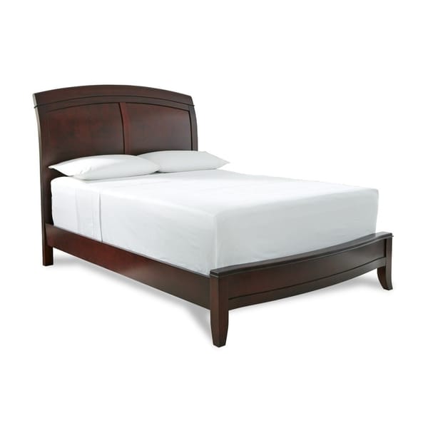 Modus Bedroom Brighton Wood Sleigh Bed In Cinnamon BR15S6