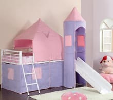 Coaster Youth Twin Tent Loft Bed 460279