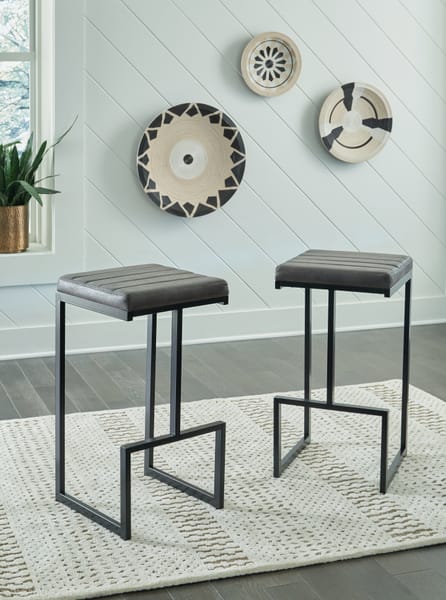 Ashley Bar and Game Room Strumford Bar Height Bar Stool D109-130