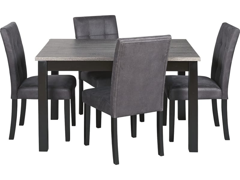 Ashley Dining Room Garvine Dining Table and Chairs (Set of 5) D161-225