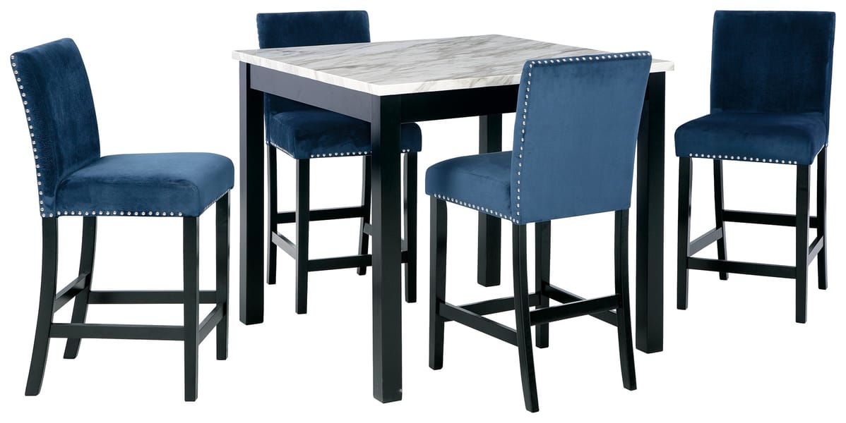Ashley Dining Room Cranderlyn Counter Height Dining Table and Bar Stools (Set of 5) D163-223