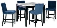 Ashley Dining Room Cranderlyn Counter Height Dining Table and Bar Stools (Set of 5) D163-223
