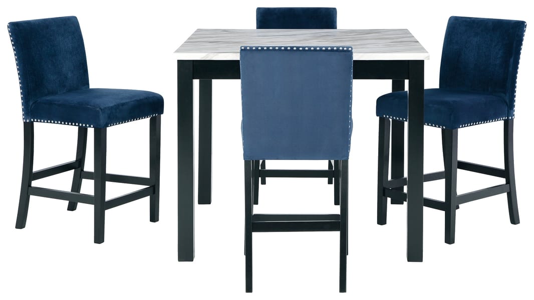 Ashley Dining Room Cranderlyn Counter Height Dining Table and Bar Stools (Set of 5) D163-223