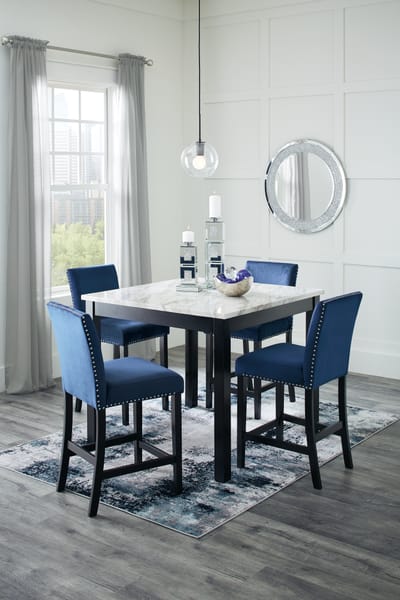 Ashley Dining Room Cranderlyn Counter Height Dining Table and Bar Stools (Set of 5) D163-223