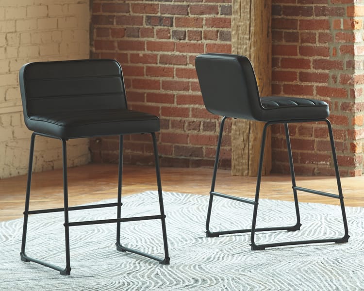 Ashley Bar and Game Room Nerison Counter Height Bar Stool (QTY 2) D225-124