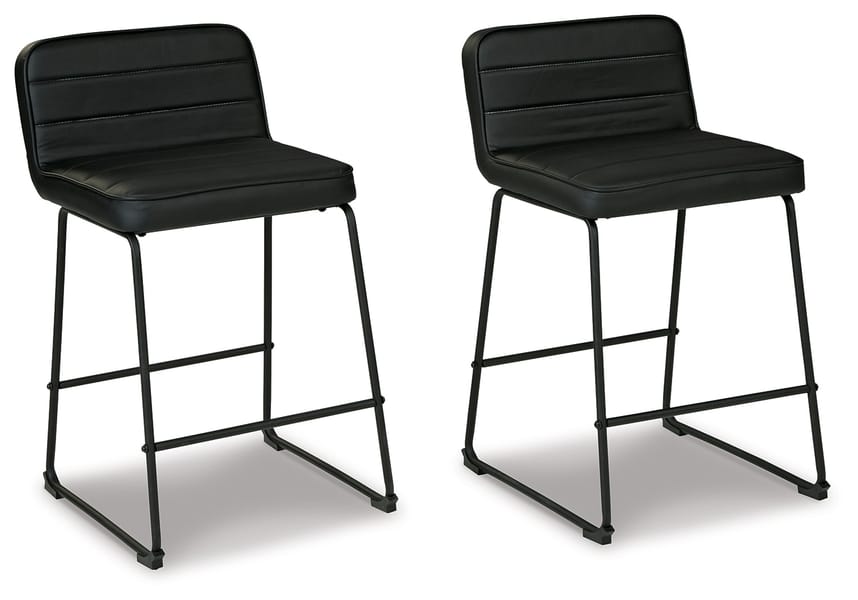 Ashley Bar and Game Room Nerison Counter Height Bar Stool (QTY 2) D225-124