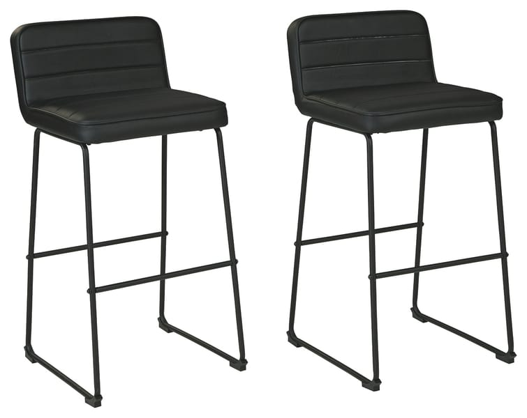 Ashley Bar and Game Room Nerison Bar Height Bar Stool (QTY 2) D225-130