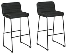 Ashley Bar and Game Room Nerison Bar Height Bar Stool (QTY 2) D225-130