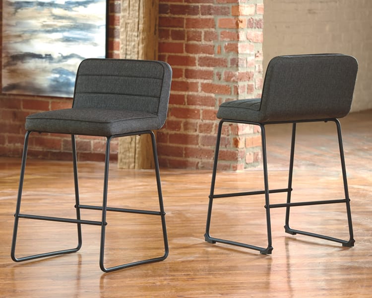 Ashley Bar and Game Room Nerison Counter Height Bar Stool (QTY 2) D225-224