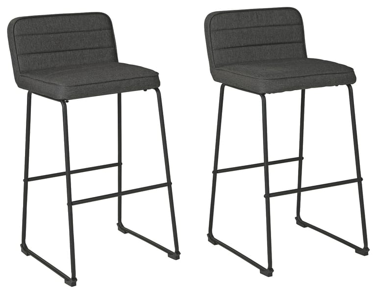 Ashley Bar and Game Room Nerison Bar Height Bar Stool (QTY 2) D225-230