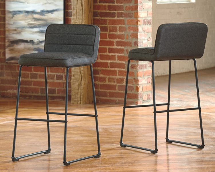 Ashley Bar and Game Room Nerison Bar Height Bar Stool (QTY 2) D225-230