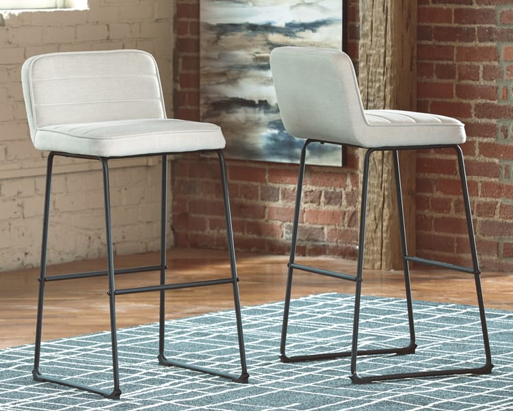 Ashley Bar and Game Room Nerison Bar Height Bar Stool (QTY 2) D225-330