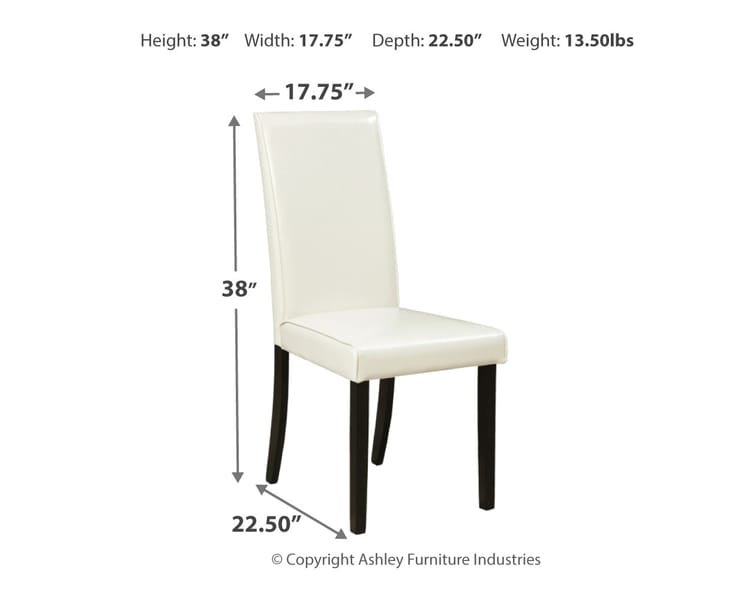 Ashley Dining Room Dining UPH Side Chair (QTY 2) D250-01