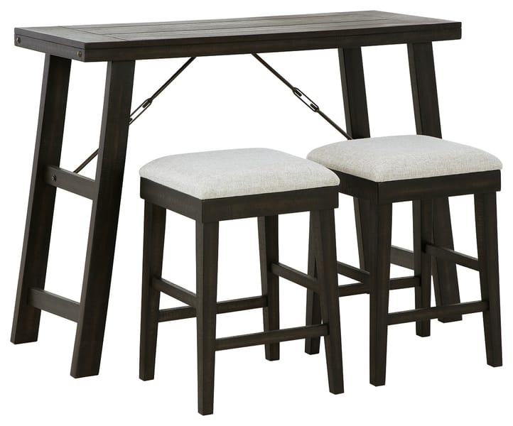 Dining Room Noorbrook Counter Height Dining Table and Bar Stools (Set of 3)