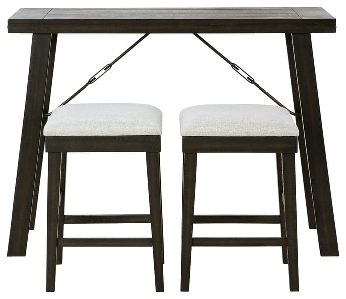 Dining Room Noorbrook Counter Height Dining Table and Bar Stools (Set of 3)