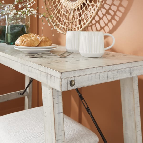 Ashley Dining Room Carynhurst Counter Height Dining Table and Bar Stools (Set of 3) D256-113