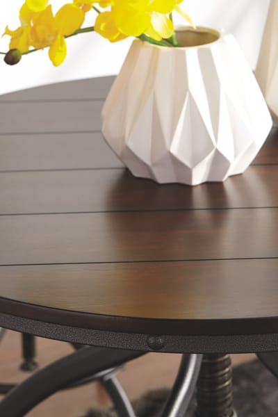 Ashley Dining Room Odium Counter Height Dining Table and Bar Stools (Set of 5) D284-223