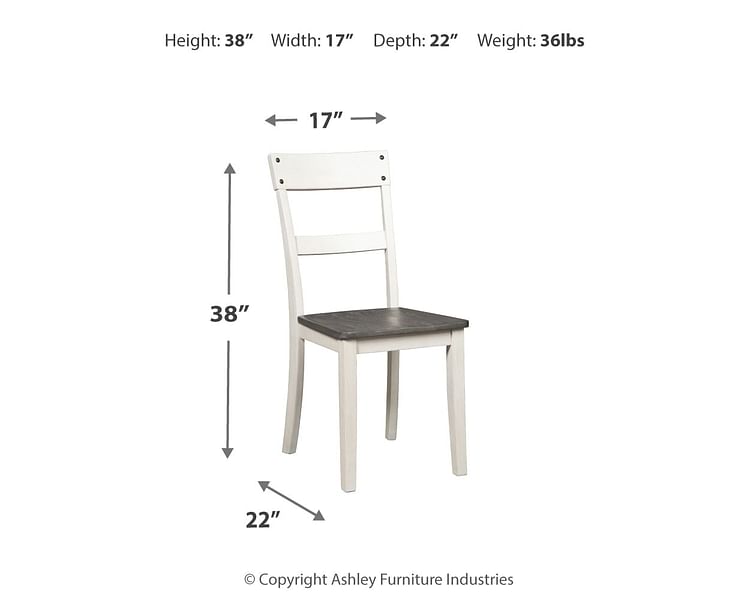 Ashley Dining Room Nelling Dining Chair (QTY 2) D287-01
