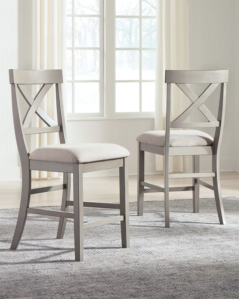 Ashley Bar and Game Room Parellen Counter Height Bar Stool (QTY 2) D291-124