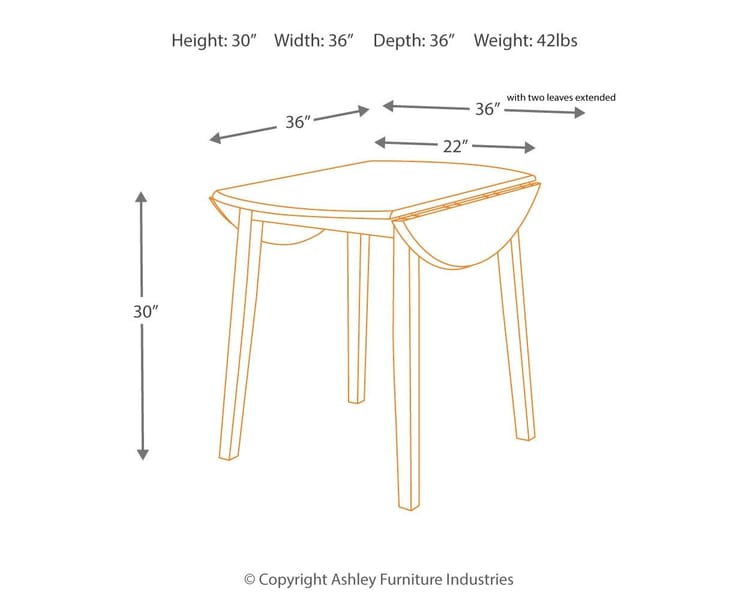 Ashley Dining Room Hammis Dining Drop Leaf Table D310-15
