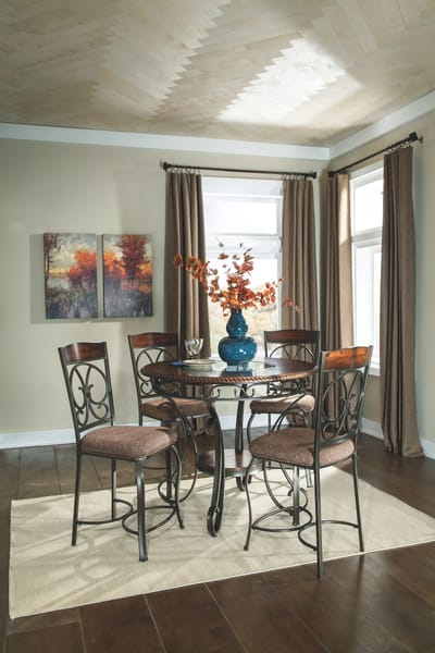 Ashley Bar and Game Room Upholstered Barstool (QTY 4) D329-124