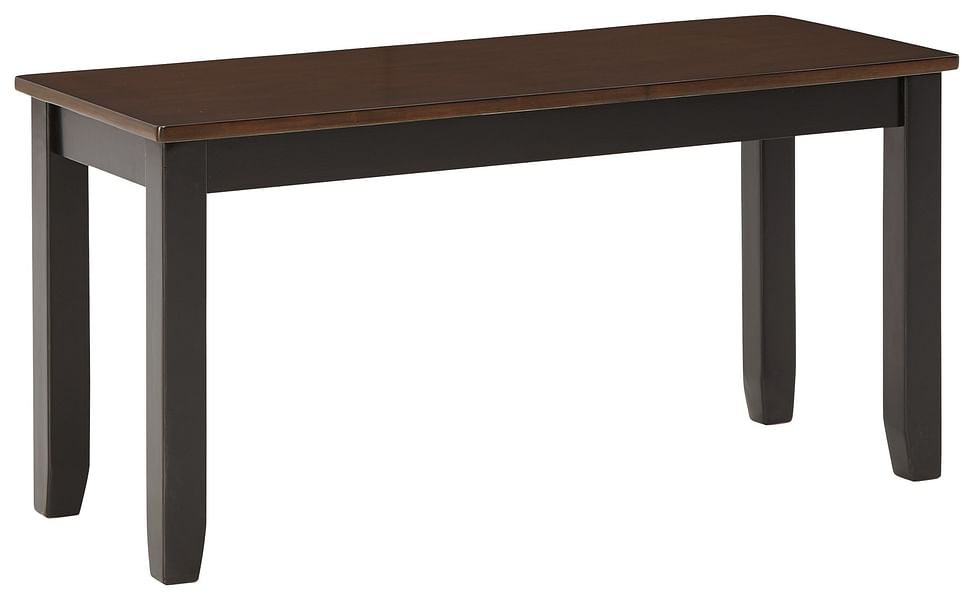 Ashley Dining Room Larsondale Dining Table and Chairs with Bench (Set of 6) D379-325