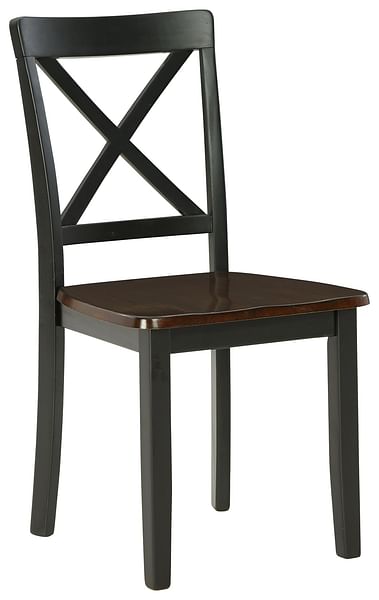 Ashley Dining Room Larsondale Dining Table and Chairs with Bench (Set of 6) D379-325