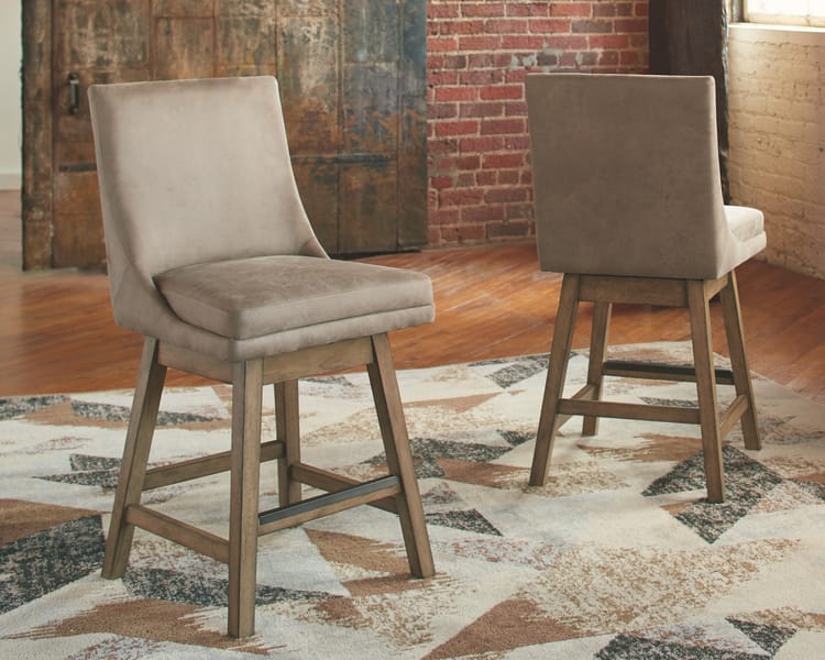 Ashley Bar and Game Room Tallenger Counter Height Bar Stool (QTY 2) D380-524