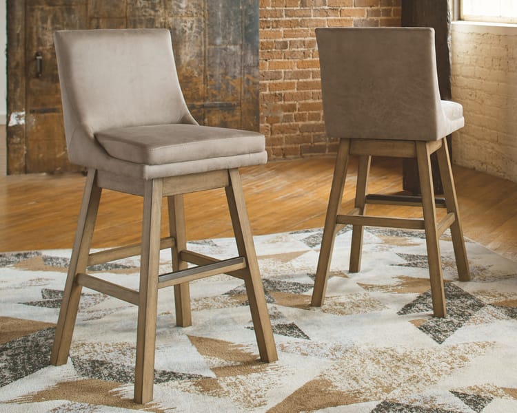 Ashley Bar and Game Room Tallenger Bar Height Bar Stool (QTY 2) D380-530