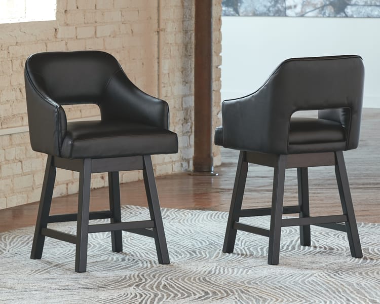 Ashley Bar and Game Room Tallenger Counter Height Bar Stool (QTY 2) D380-924