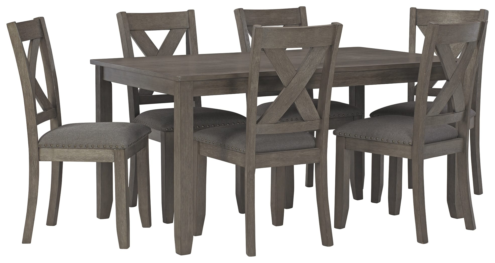 Caitbrook Dining Table and 6 Chairs Set