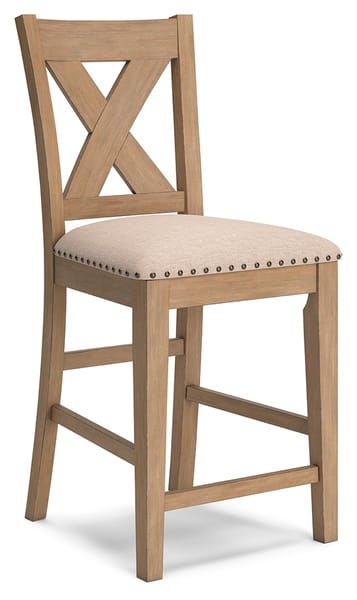 Ashley Bar and Game Room Sanbriar Counter Height Bar Stool D393-124