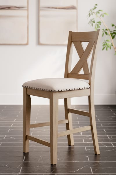 Ashley Bar and Game Room Sanbriar Counter Height Bar Stool D393-124