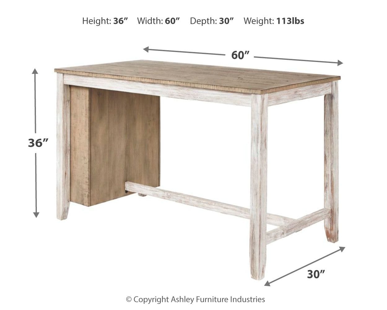 Dining Room Dining Tables Ashley Dining Room Skempton Counter