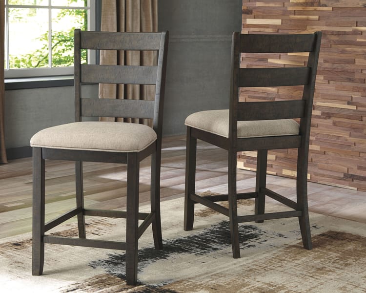 Ashley Bar and Game Room Rokane Counter Height Bar Stool (QTY 2) D397-124
