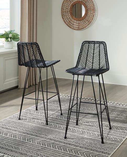 Ashley Bar and Game Room Angentree Bar Height Bar Stool D434-130