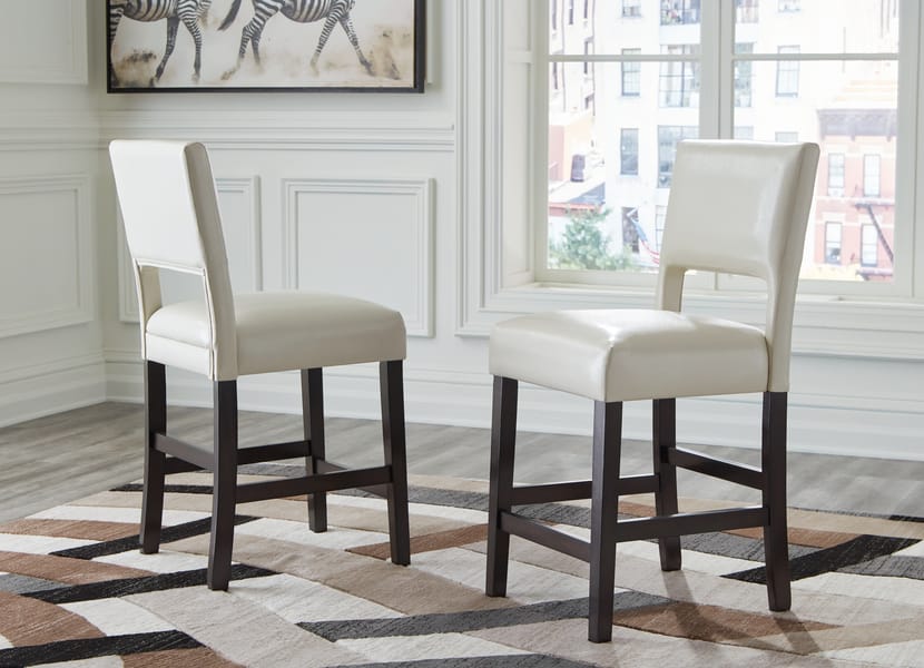 Ashley Bar and Game Room Leektree Counter Height Bar Stool D470-324