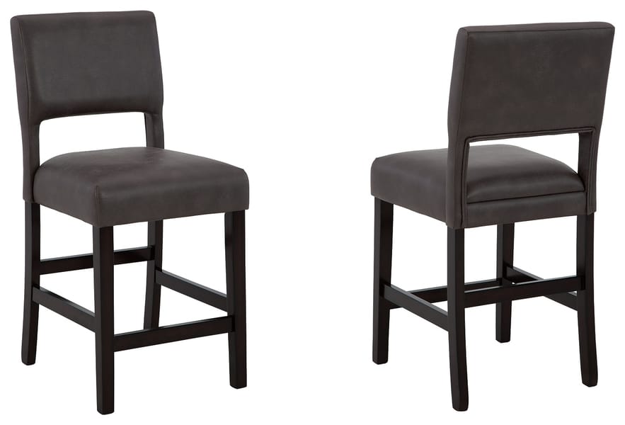 Ashley Bar and Game Room Leektree Counter Height Bar Stool D470-424