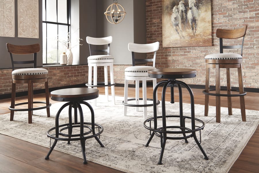 Ashley Bar and Game Room Swivel Barstool (QTY 2) D546-224