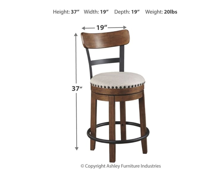Bar and Game Room UPH Swivel Barstool