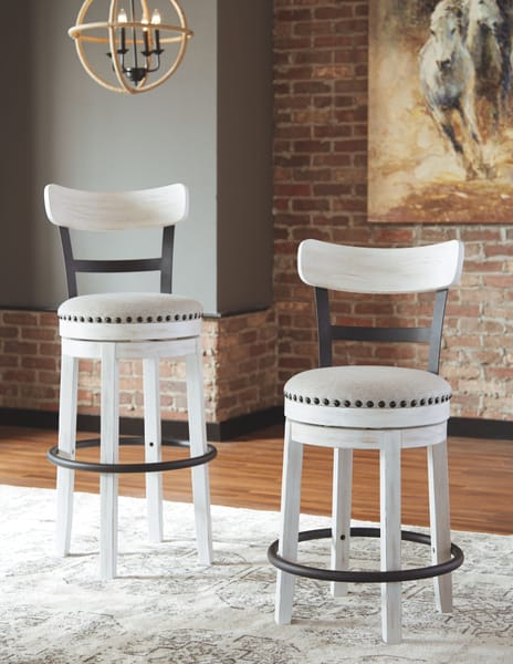 Ashley Bar and Game Room UPH Swivel Barstool (QTY 2) D546-524