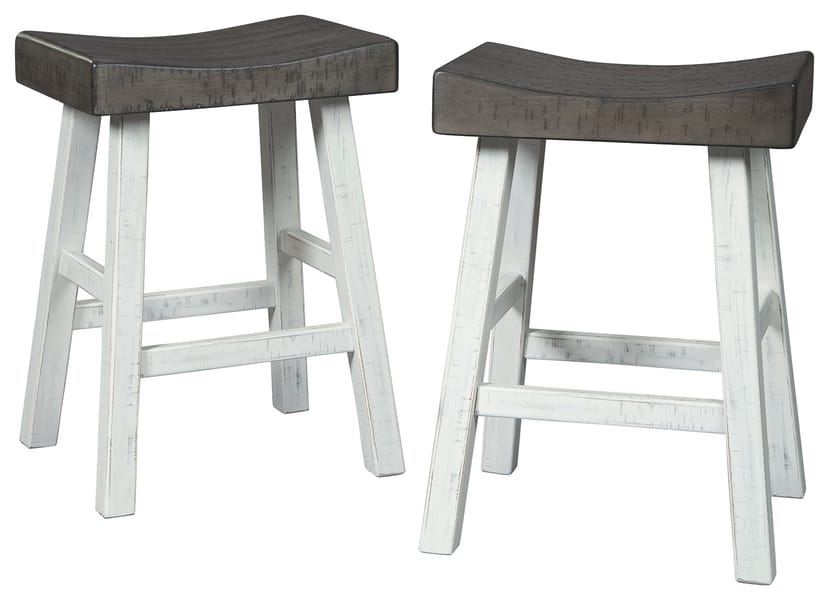 Ashley Bar and Game Room Glosco Counter Height Bar Stool (QTY 2) D548-424