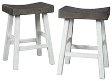 Ashley Bar and Game Room Glosco Counter Height Bar Stool (QTY 2) D548-424