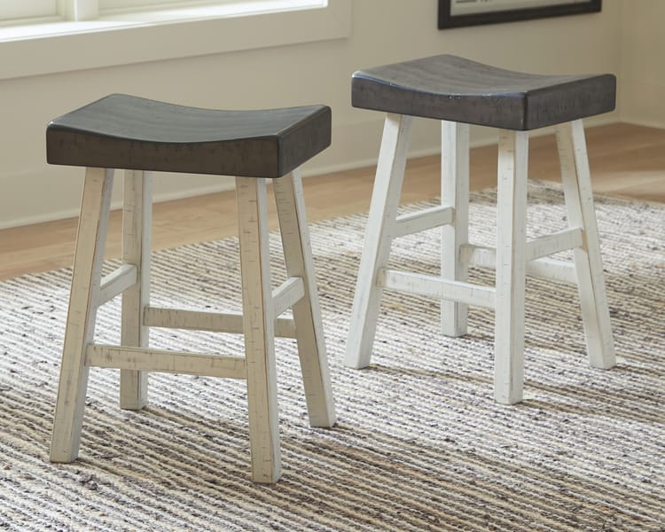 Ashley Bar and Game Room Glosco Counter Height Bar Stool (QTY 2) D548-424