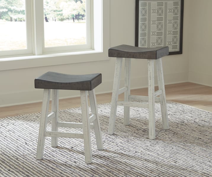 Ashley Bar and Game Room Glosco Counter Height Bar Stool (QTY 2) D548-424