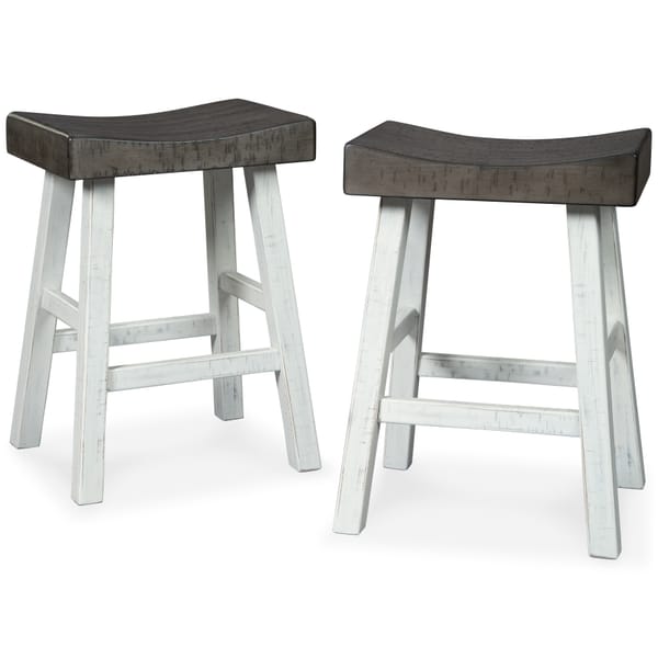 Ashley Bar and Game Room Glosco Counter Height Bar Stool (QTY 2) D548-424
