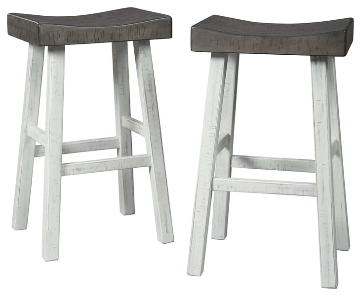 Ashley Bar and Game Room Glosco Pub Height Bar Stool (QTY 2) D548-430