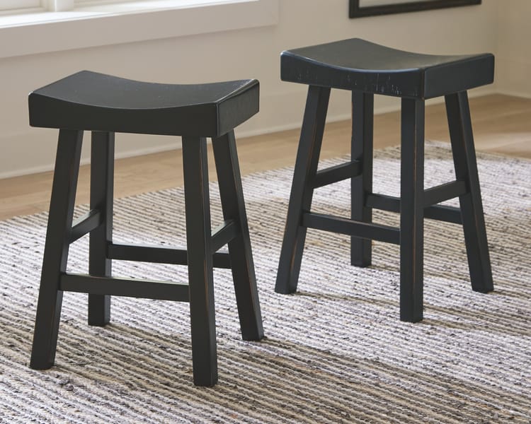 Ashley Bar and Game Room Glosco Counter Height Bar Stool (QTY 2) D548-524